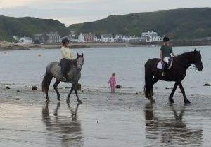 Llyn Holidays - beach ride